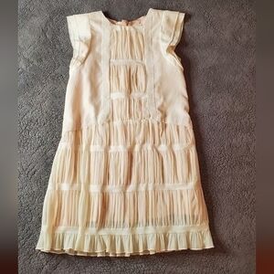 Carrement Beau French Creation Kids Ivory Dress